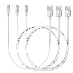 TURATA 3 Pcs iPhone iPad Lightning Ladekabel für 6,99€